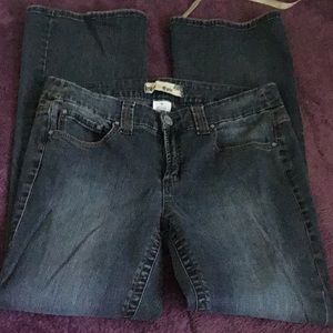 Vintage Epic Medium Wash Medium Waist Low Rise Cut Blue Jeans